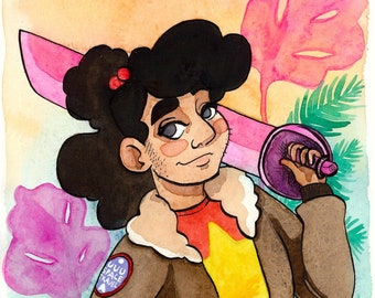 8.5"x11" Print: Stevonnie Be an Experience!