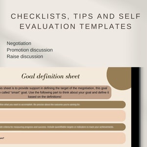 Salary raise and promotion negotiation guide, template, checklist, preparation image 2