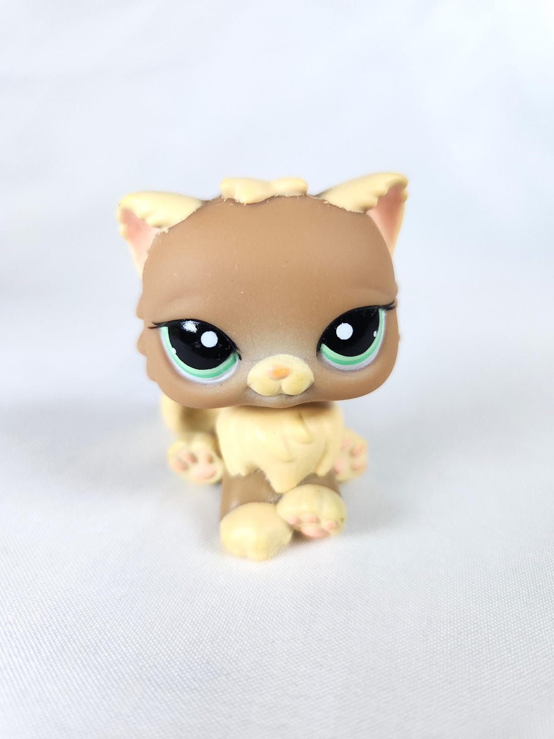Ancien Chat Persan Littlest Pet Shop Hasbro – Jouet D'occasion En Bon état