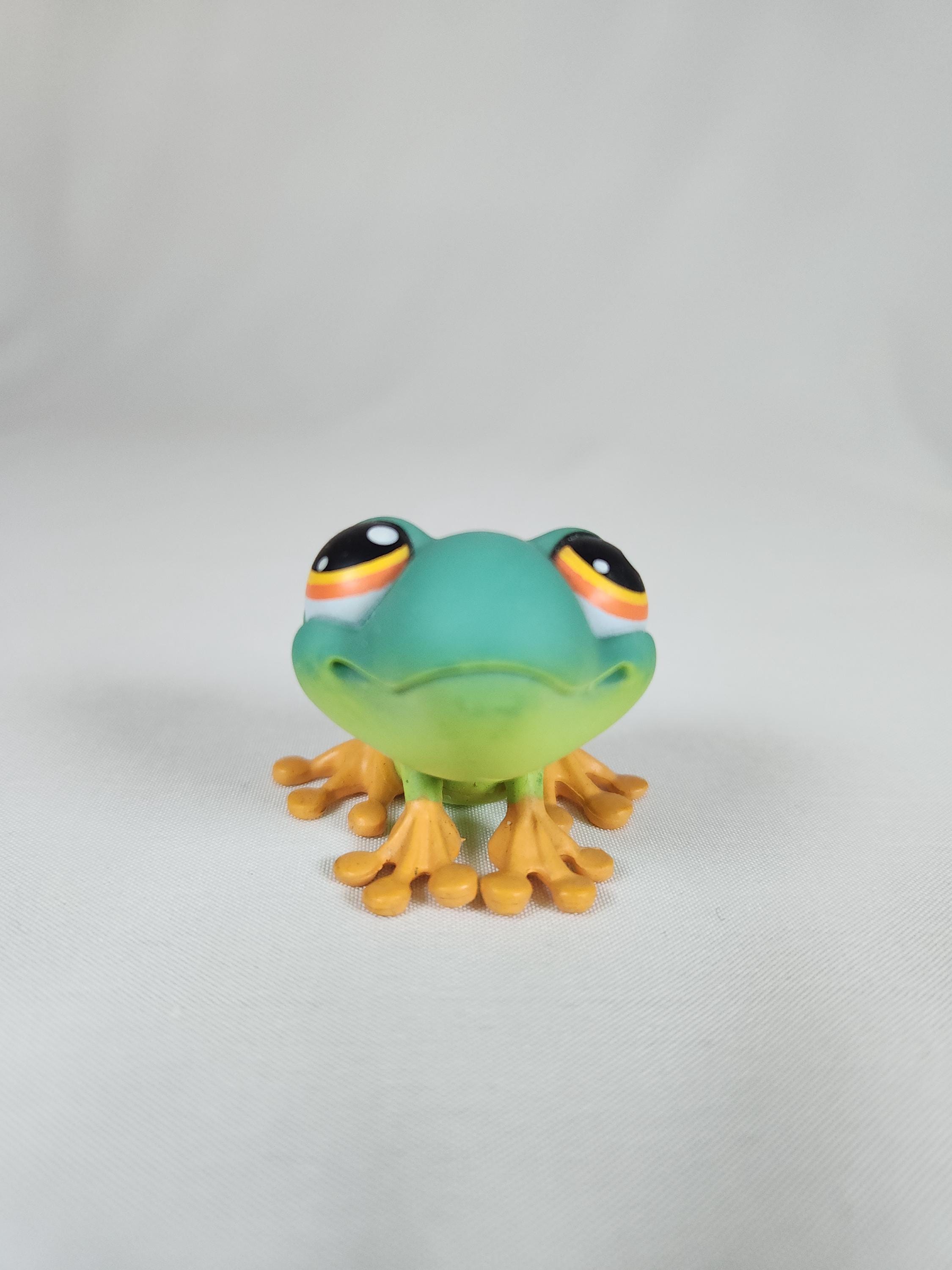 Littlest Petshop LPS Green Frog #264 - Etsy