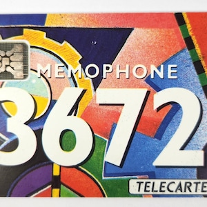Télécarte 50 - Carte Téléphonique - Mémophone 3672 - Collection