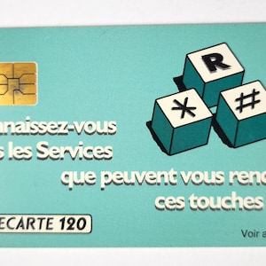 Télécarte 120 - Carte Téléphonique - France Telecom 1991