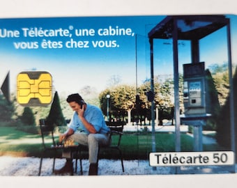 Télécarte France 50 Unités – France Télécom – Signal D’appel – 08/92 – État TB