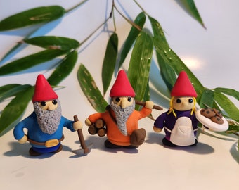 Polymer Clay Garden Gnome Figurine