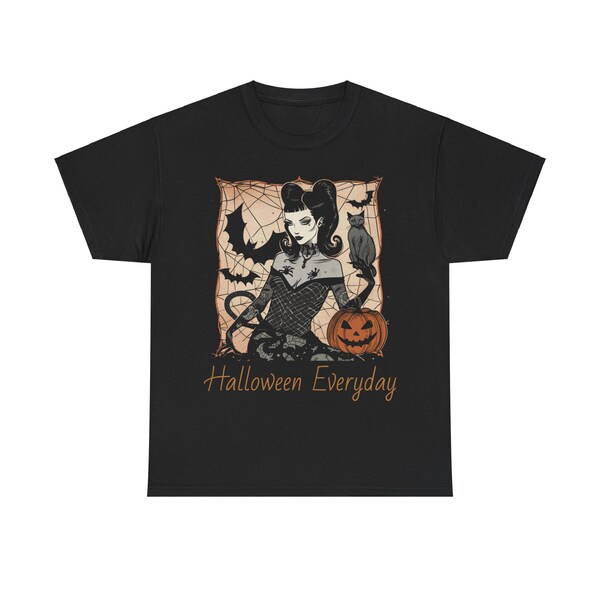 VAMP - Everyday is Halloween Unisex Heavy Cotton Tee