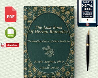 The Lost Book of Herbal Remedies, Health and Wellness | Holistic healing | Plant medicine