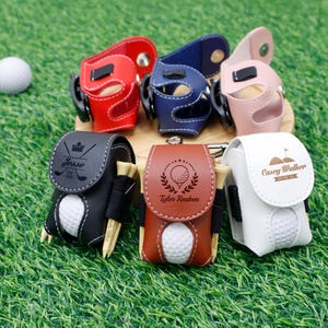 Personalized Golf Bag And Golf TEE, Fashionable Golf Bag,Tee Stand,Portable Golf Waist Bag,Customized Golf Accessories,Golf Travel Bag