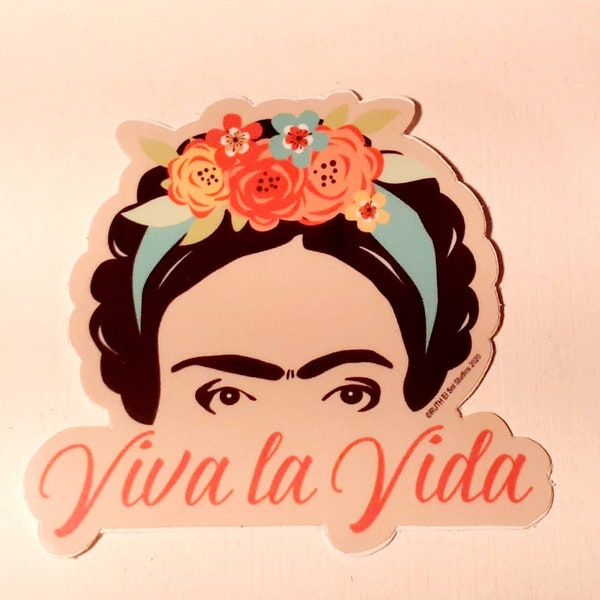 Frida Kahlo Viva la Vida Sticker