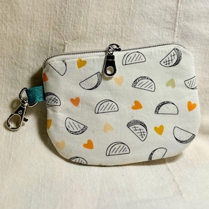 Cute Taco Money coin purse wallet card holder