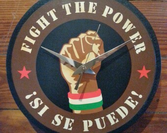 Fight The Power Wall Clock