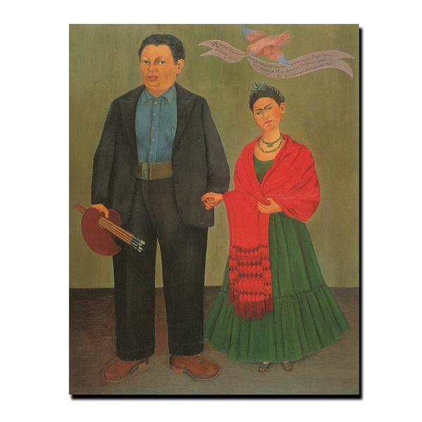 Frida and Diego 1931 refrigerator Magnet