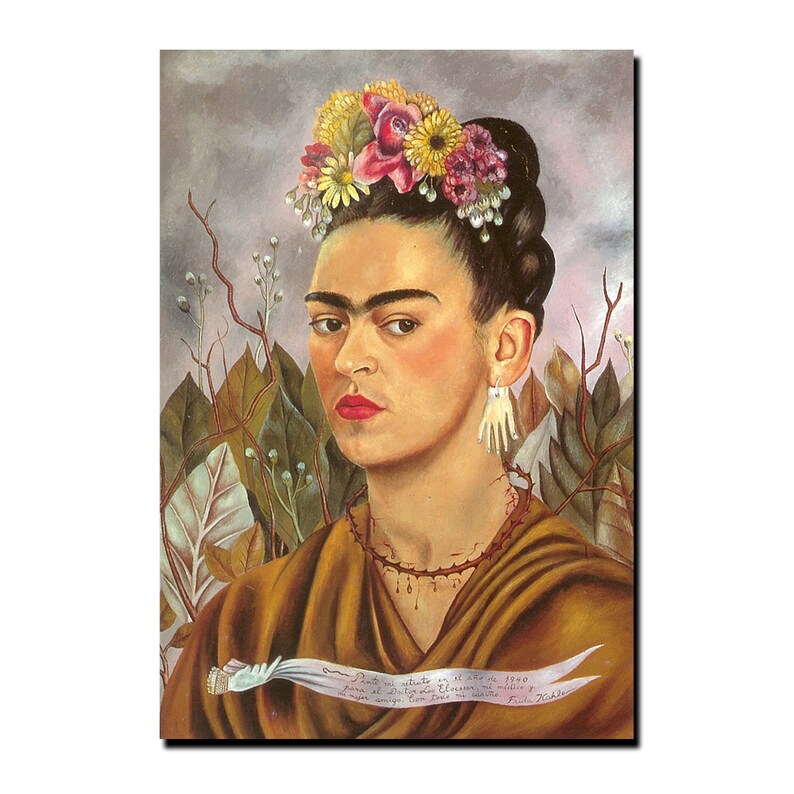 Frida Self Portrait refrigerator Magnet image 1