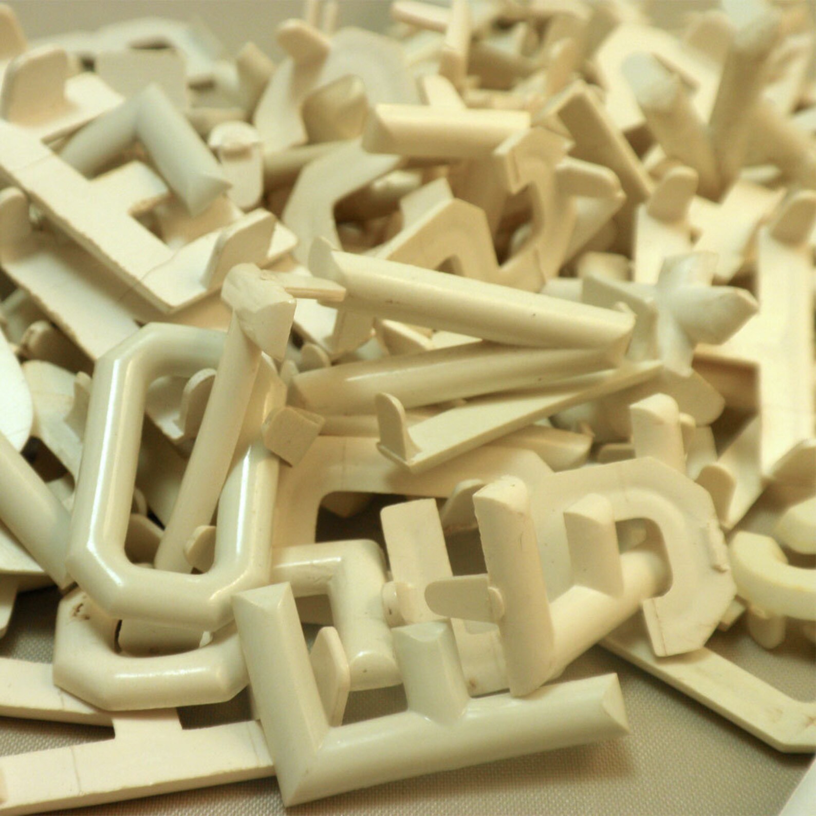 Vintage Plastic Bulletin Board Letters and Numbers Etsy