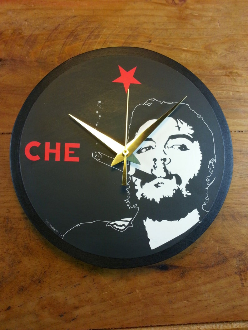 CHE PoP ArT Wall Clock image 1
