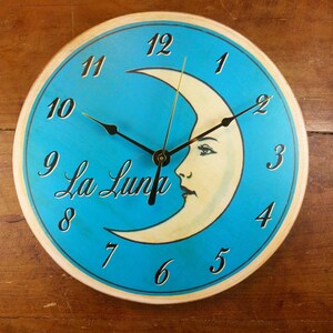 Loteria La Luna Wall Clock