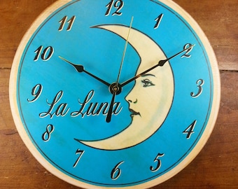 Loteria La Luna Wall Clock