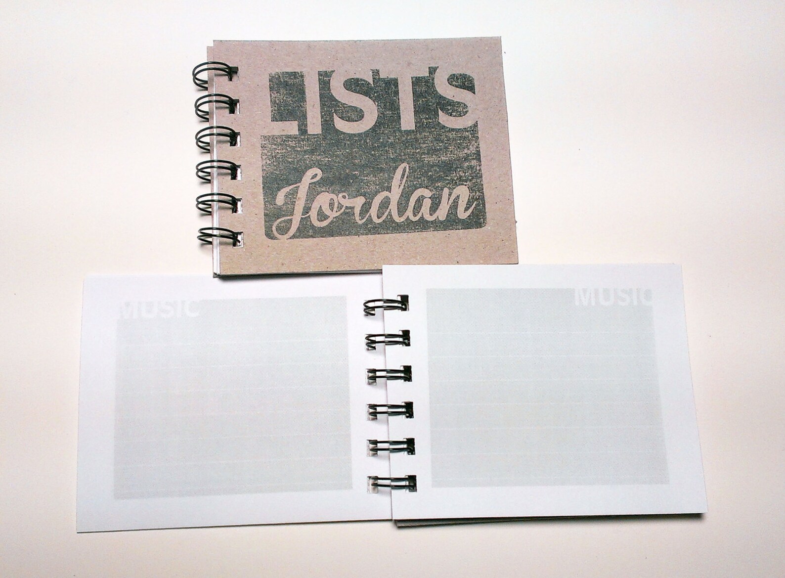 Personalized Notepad Set 3 Notepads With Matching Gift Bag Etsy