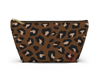 Make-up bag panther print || Stay Wild