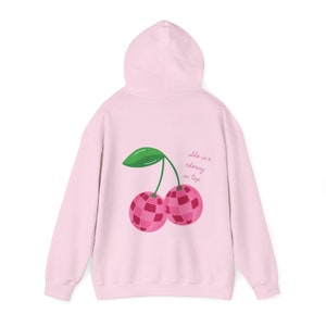 Graphic design Hooded Sweatshirt Cherry afbeelding 3