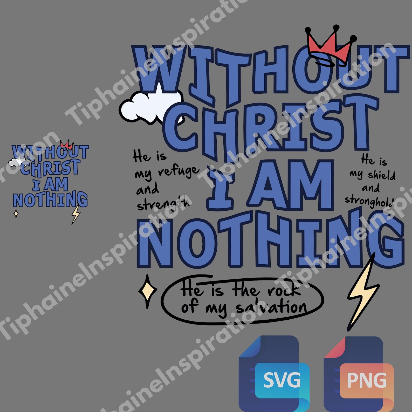 Without Christ I Am Nothing Png, True Religion Png, Christian Png ...