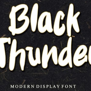 Black Thunder Font, Bold Font, Classic Font, Script Font, Vintage Font, Calligraphy Font, Beautiful Font, Elegant Font, Wedding Font