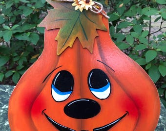 Happy Jack-o-lantern Sign