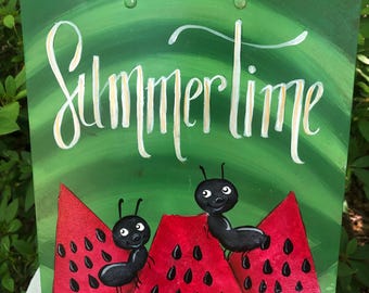 Summertime Watermelon Clipboard Teacher's Gift