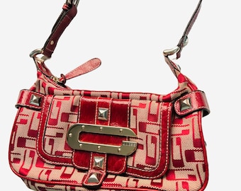 Bolso Guess vintage rojo y2k rare 2000's