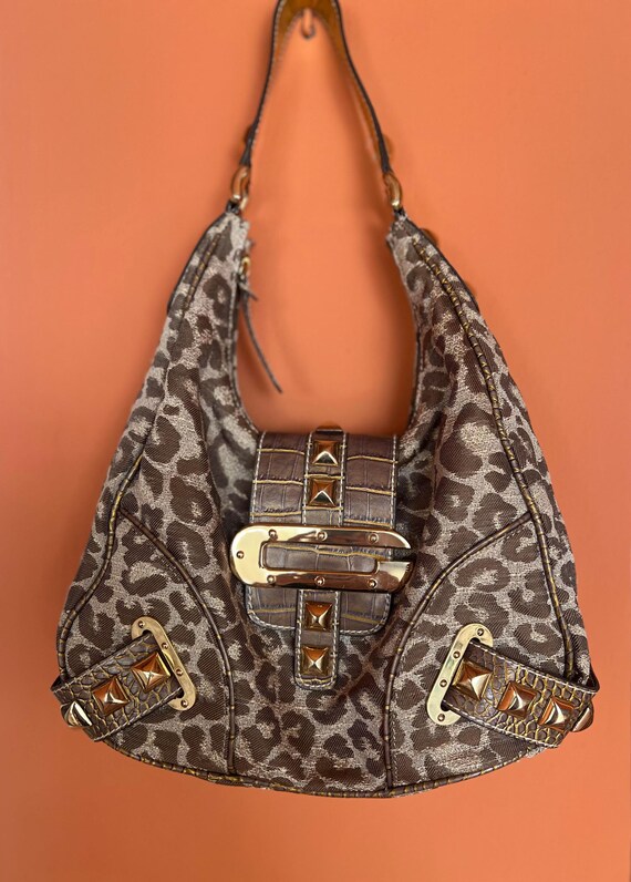 Borsa Guess vintage leopardata degli anni 2000 Etsy Italia