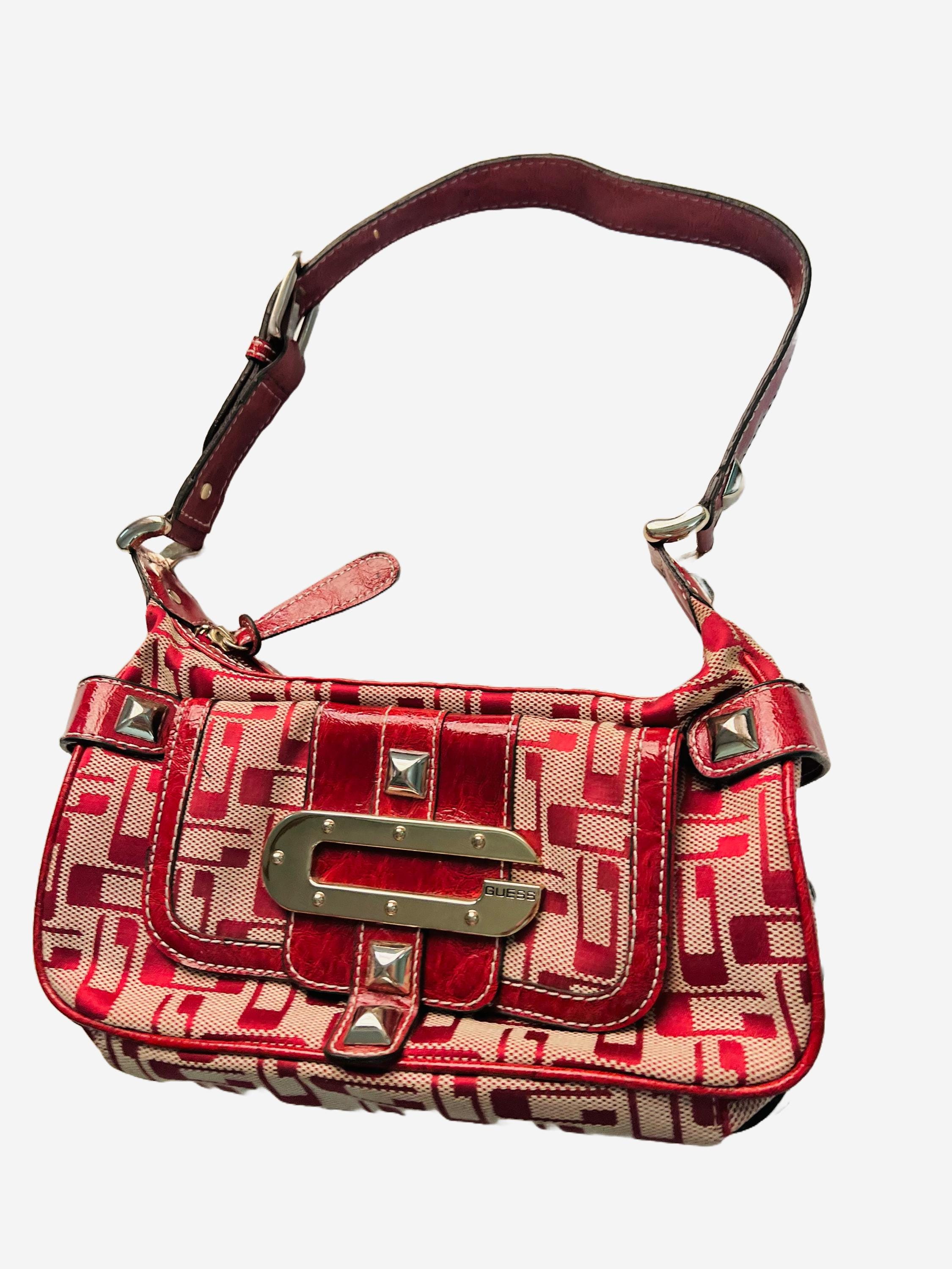 Red Guess Bag Vintage Guess Red Purse Australia