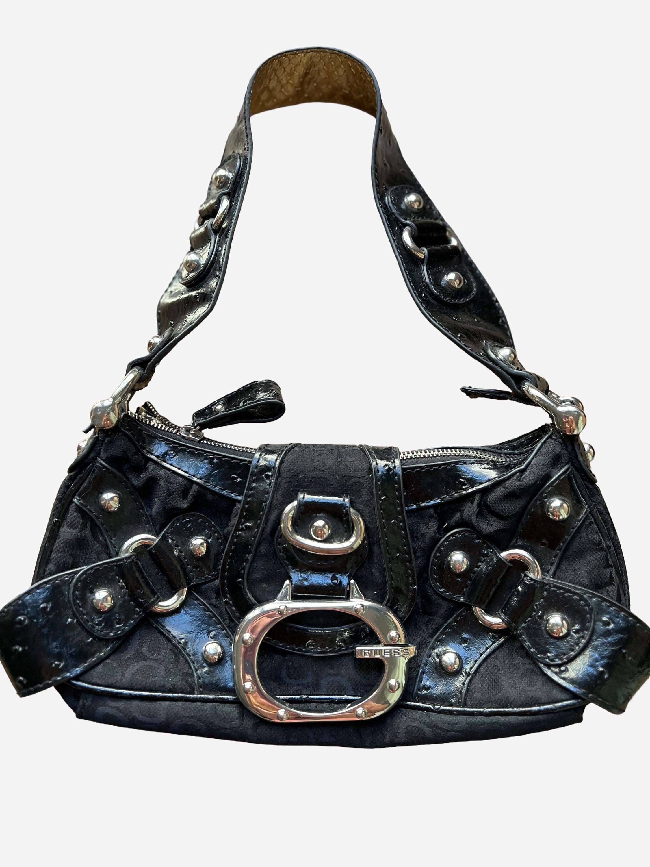 Guess Vintage Y2k 2000's Rare Monogram Bag - Etsy