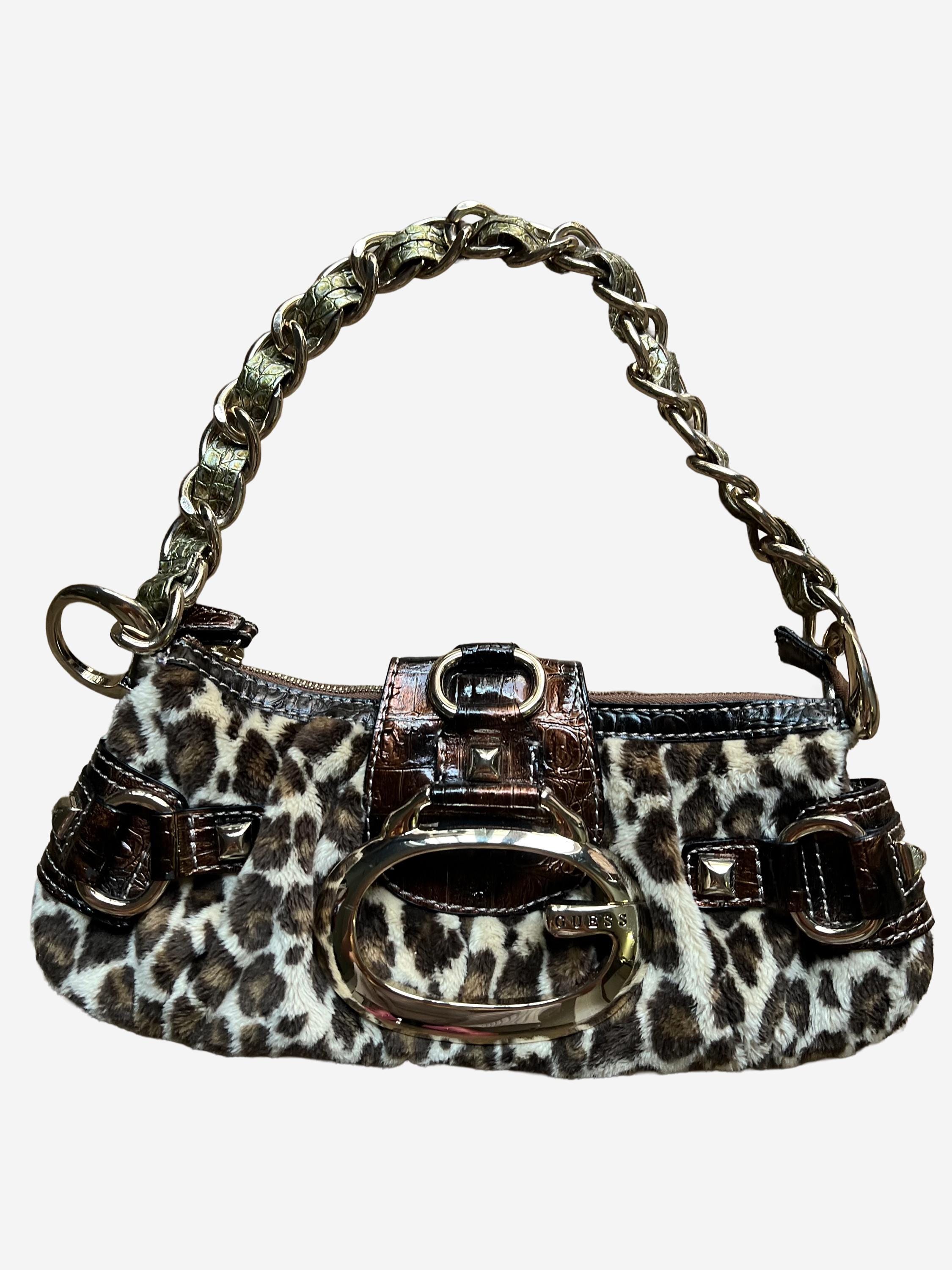 Guess Vintage Leopard Bag 2000's Y2k Style - Etsy Australia