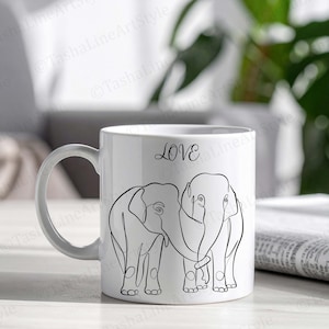 Set med mockups för mysiga muggar, 26 neutrala livsstilsscener, paket för designers • JPG • Direktnedladdning bild 12