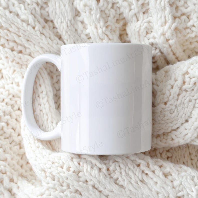 Set med mockups för mysiga muggar, 26 neutrala livsstilsscener, paket för designers • JPG • Direktnedladdning bild 9