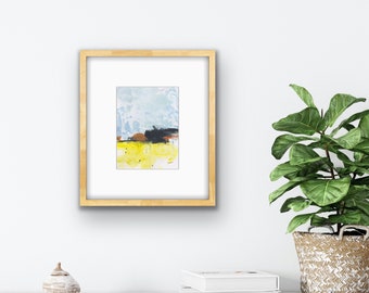 Original landscape painting,  framed art, home decor, original art, modern living, fine art, FREE SHIPPING