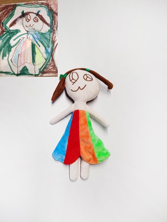arte muÃ±eca dibujo infantil