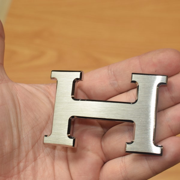 Vintage Hermes 38MM Silver Buckle