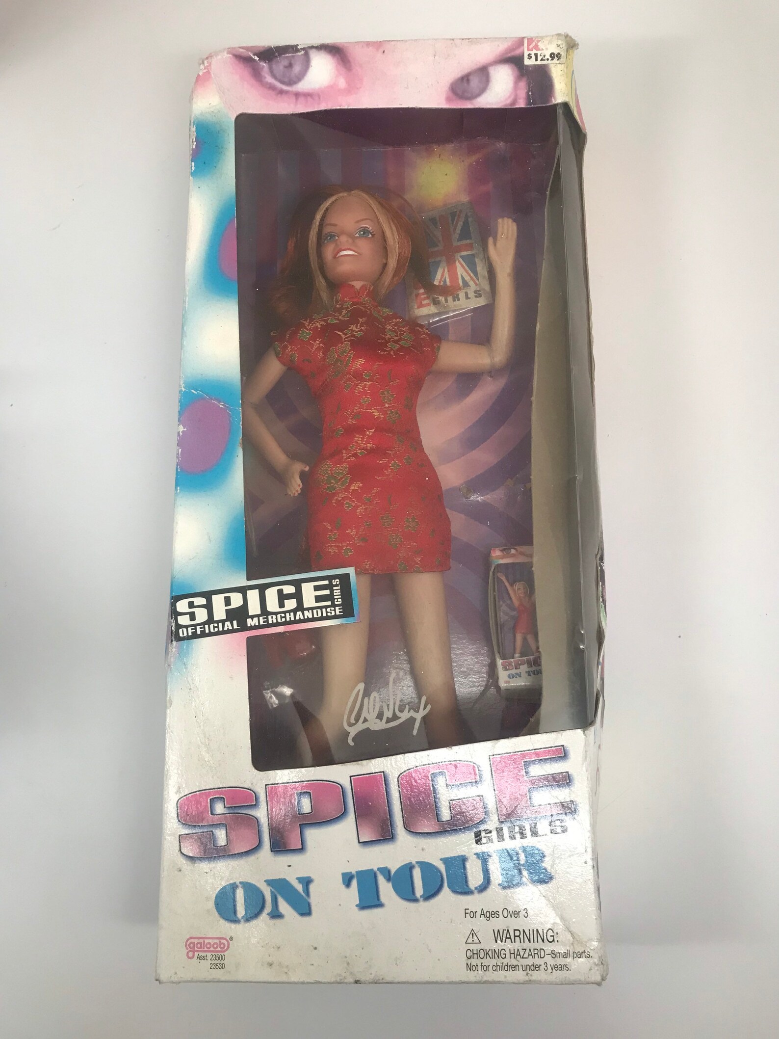 Vintage Spice Girls Doll on Tour in Box Ginger Spice UK Pop | Etsy