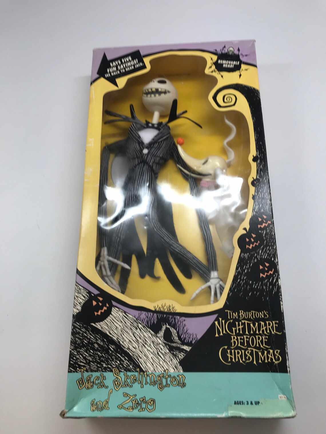 Nightmare Before Christmas talking Jack Skellington doll with | Etsy