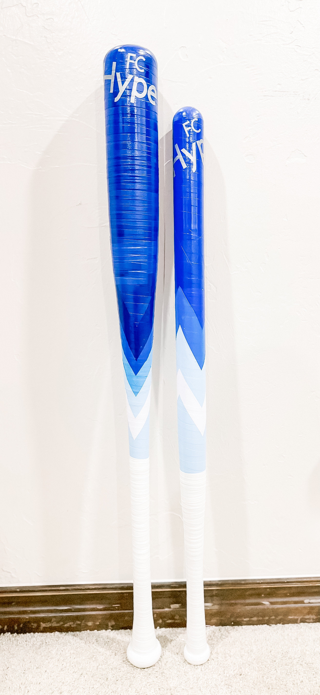 Batte De Baseball En Plastique Wiffle Ball Bleue - Style Sabre Laser