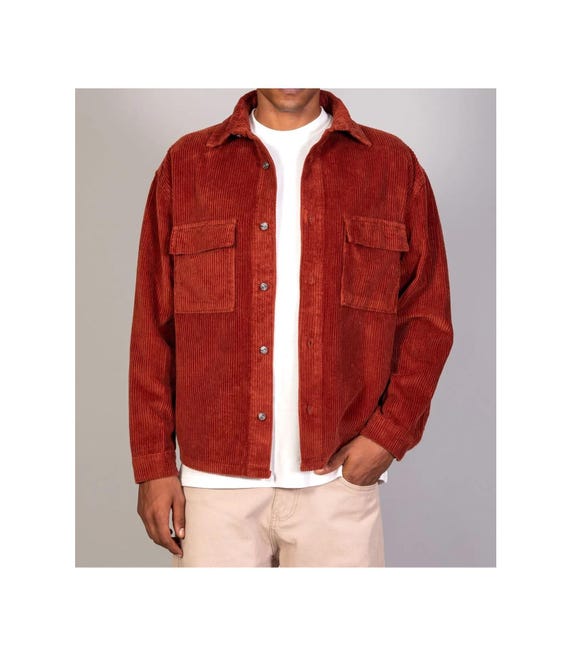 Men's Corduroy Jacket: Retro Casual Cotton Winter Coat