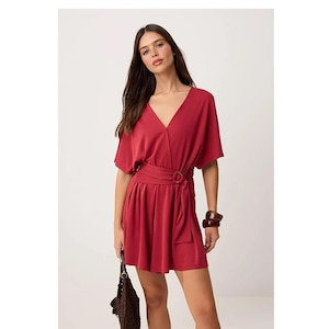 pink square neck mini dress Whisper Foldover Square Neck Mini Dress | French Connection | Dresses | Pink