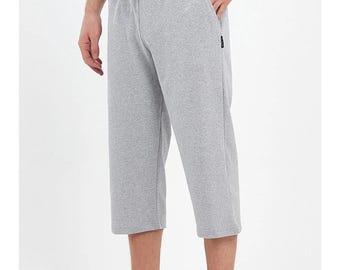 Capri Jogginghose aus Bio-Baumwolle : Entspannte Trainingshose