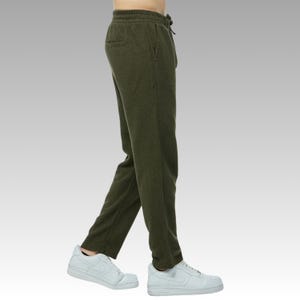 Relaxed fit,Organic Cotton Straight Leg Jogger Pants,Athletic Sweatpants,Training Bottoms,Baggy Sweatpants for Men or Women