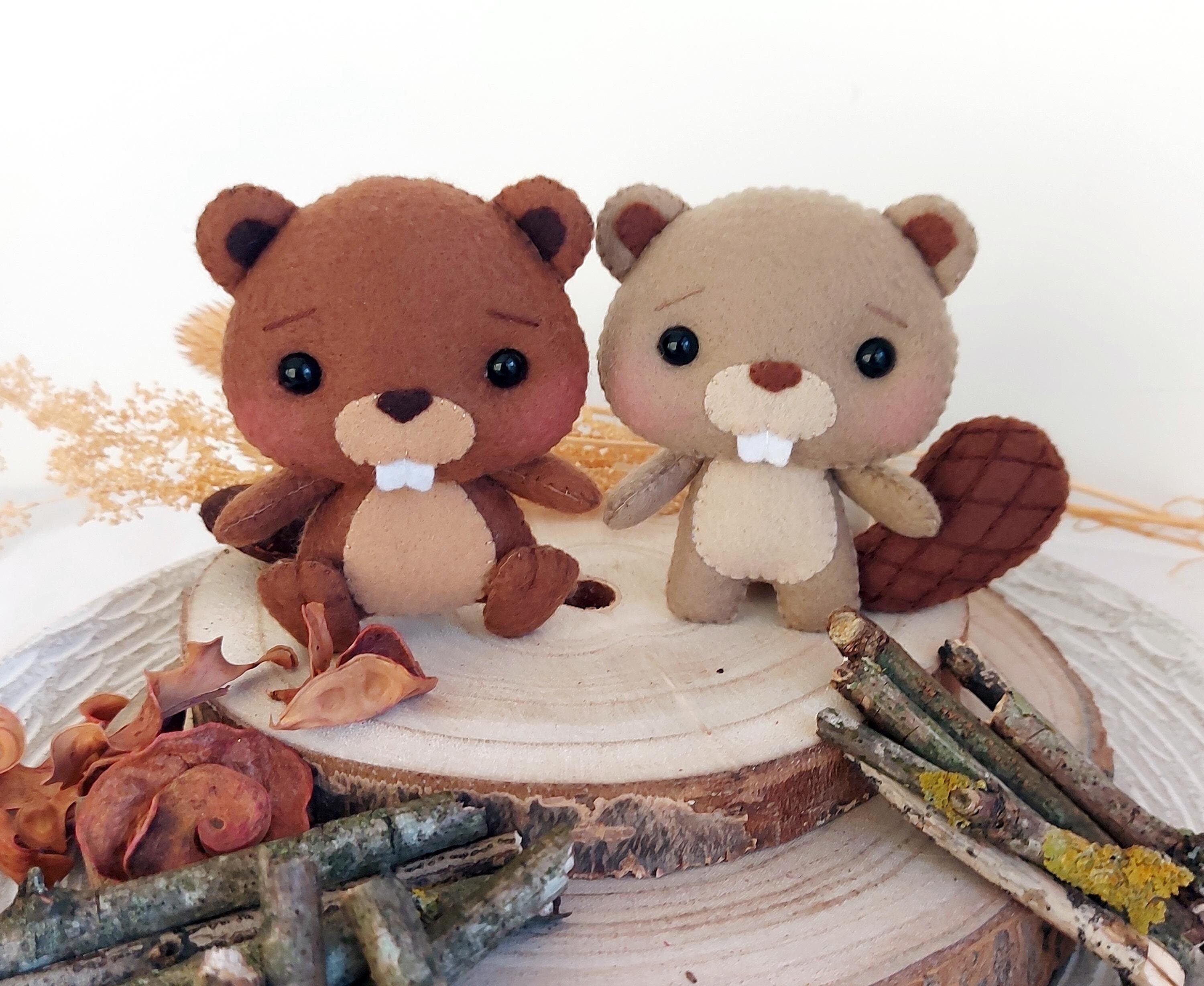 Beaver plush Etsy Italia
