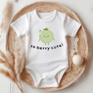 So Berry Cute Baby Onesies® Brand Blueberry Baby Outfit Cute Blueberry Baby Shower Gift for Baby Funny Cute Baby Gift Fruits Food 21B4NN