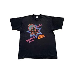 Vintage 90s Nike Swiss Basketball Camp T-shirt Black Size XL - Etsy