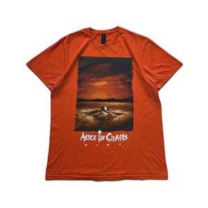 vintage Alice In Chains Dirt Grunge Band T-shirt Taille M