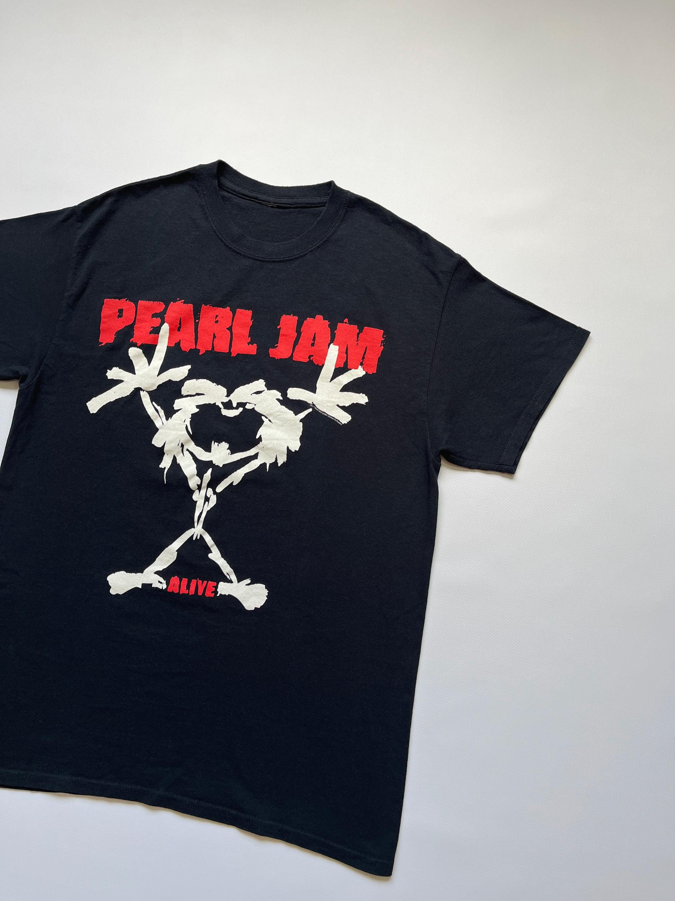 Vintage Pearl Jam Alive Grunge Rock Band T-shirt Size M - Etsy