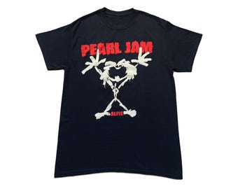 Vintage 90s Pearl Jam Window Pain Rock Band T Shirt - Etsy